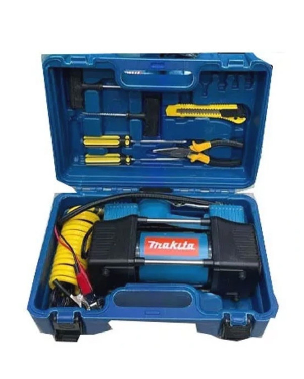 خرید کمپرسور پمپ باد فندکی دو سیلندر ماکیتا با بهترین قیمت در ابزار کلهر