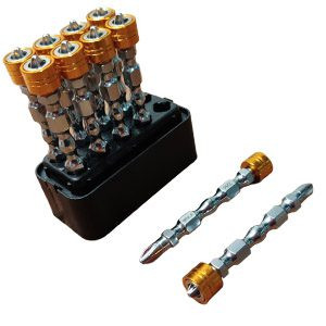 خرید نوک پیچگوشتی دو سر چهارسو مگنتی ولف (Wolf) در ابزار کلهر