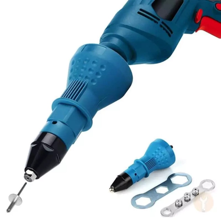 قیمت رابط تبدیل دریل به پرچکن مدل پارچین | ابزار کلهر ارسال به سراسر کشور