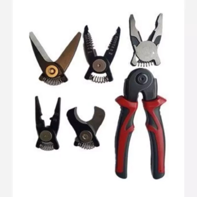 سریهای انبردست 5 کاره مدل MK125 ابزار چند کاره صنعتی multi-function pliers heads