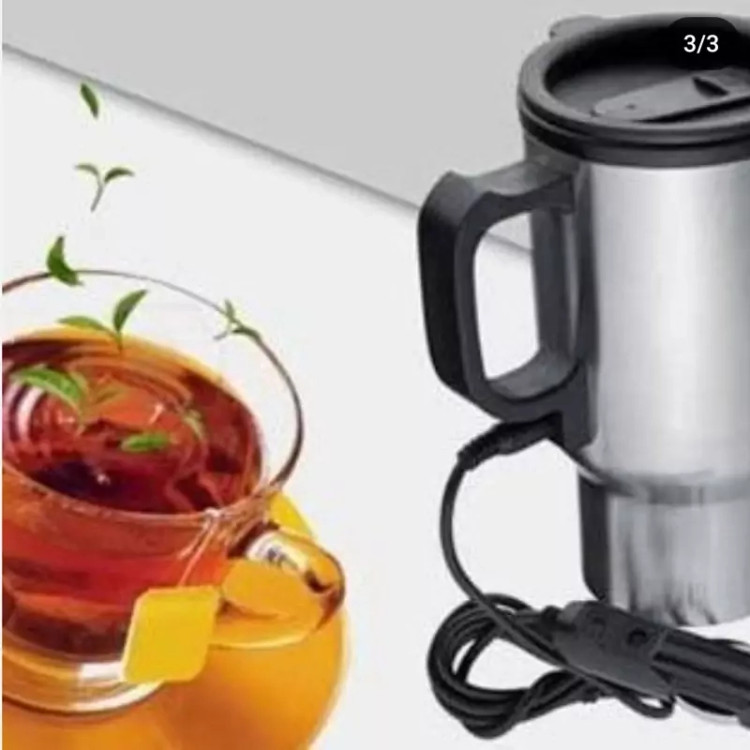 بسته بندی فلاکس فندکی ماشین مدل ۱۶oz لیوان حرارتی خودرو car heating mug box