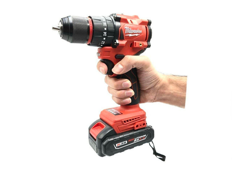 باتری دریل شارژی چکشی 36 ولت میلواکی مدل MV04 Milwaukee cordless drill battery detail