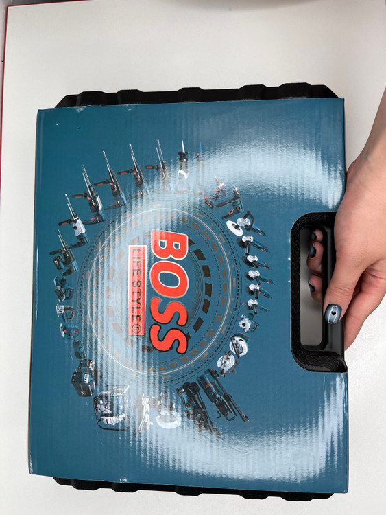 جعبه ابزار باس ۴۶ تکه محتویات