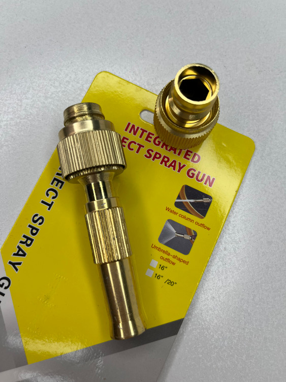 کارواش دو تیکه برنجی نمای کامل