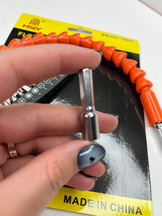 رابط منعطف پیچ گوشتی ۱۱ از نمای بالا