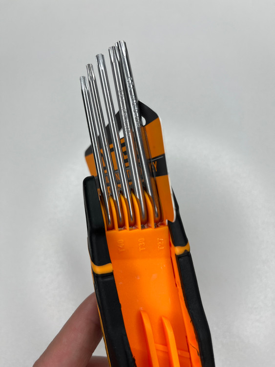 ست آچار ستاره ای چاقویی DINGQI ۱۷۰۰۷ جزئیات