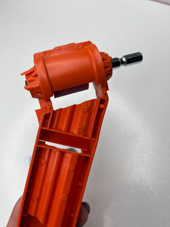 مته تیز کن دریلی irwin نمای نزدیک