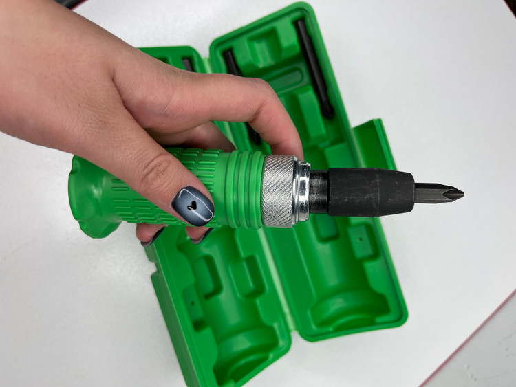 پیچ گوشتی تقه ای باس ۸ تکه جزئیات