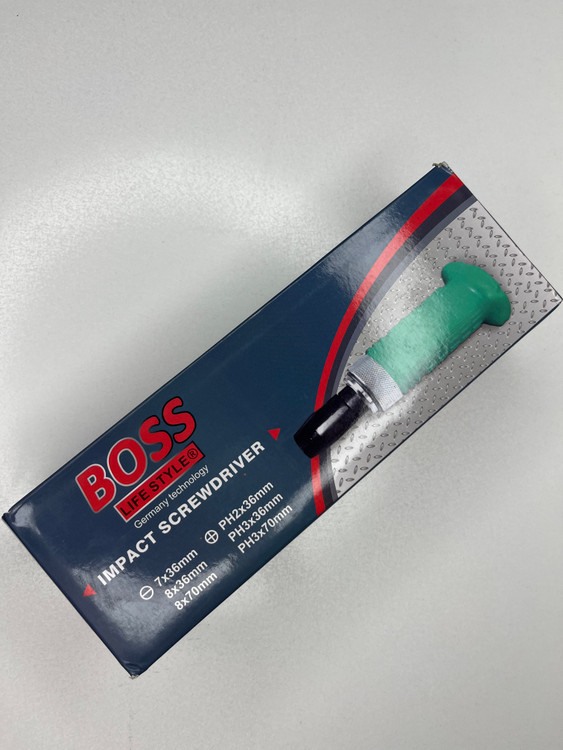 پیچ گوشتی تقه ای باس ۸ عددی نمای پشت