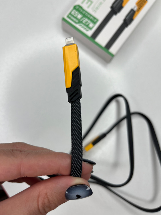 کابل شارژ ۴ کاره جزئیات سر کابل