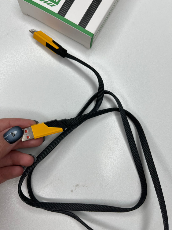 کابل شارژ ۴ کاره نمای کامل