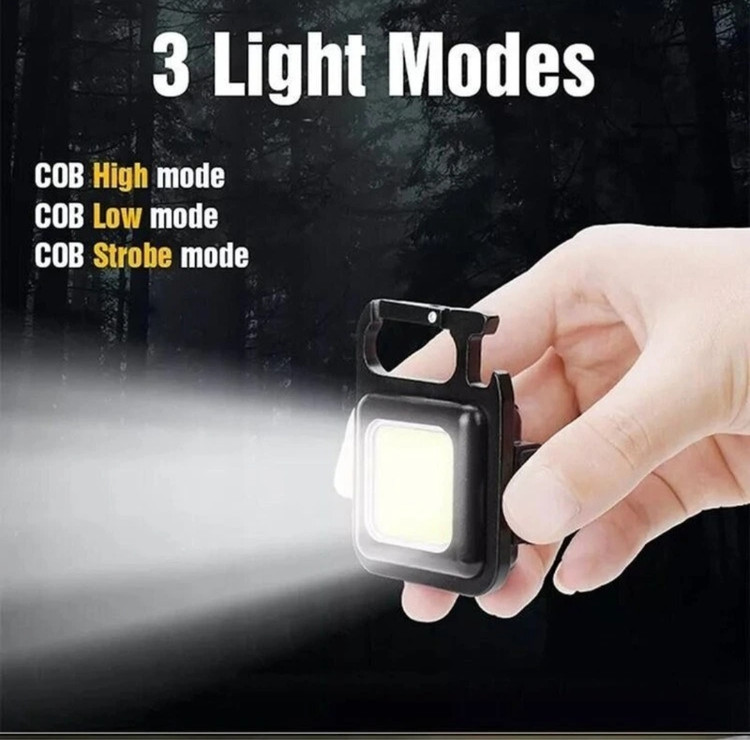 چراغ قوه مدل LED KEYCHAIN MAGNET